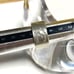 Gucci Classic Vintage Logo Silver Ring, Size 5.5