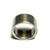 Gucci Classic Vintage Logo Silver Ring, Size 5.5