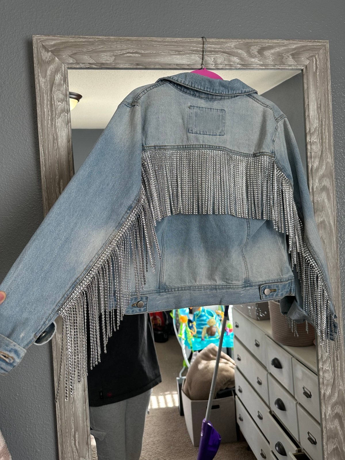 Fringe Jean jacket