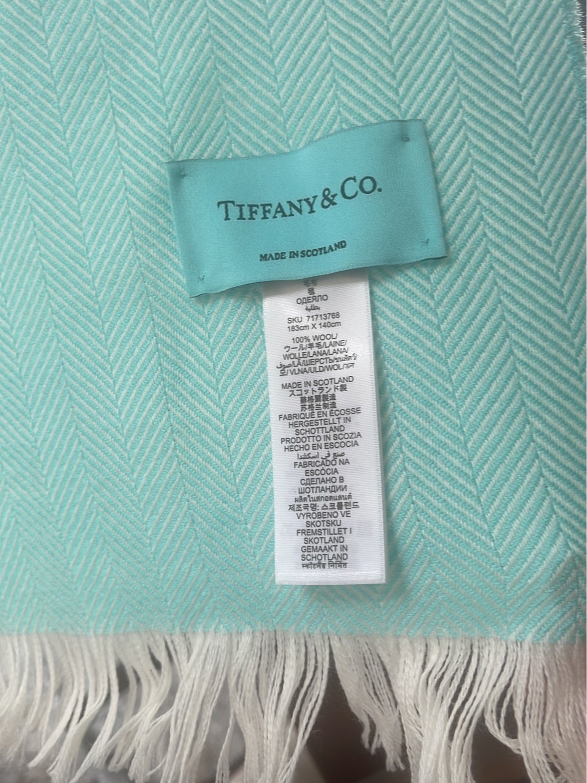 Tiffany lightweight wool blanket