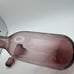 Vintage MCM Amethyst Mid Century Purple Glass Decanter w/ Stopper Italian Blown