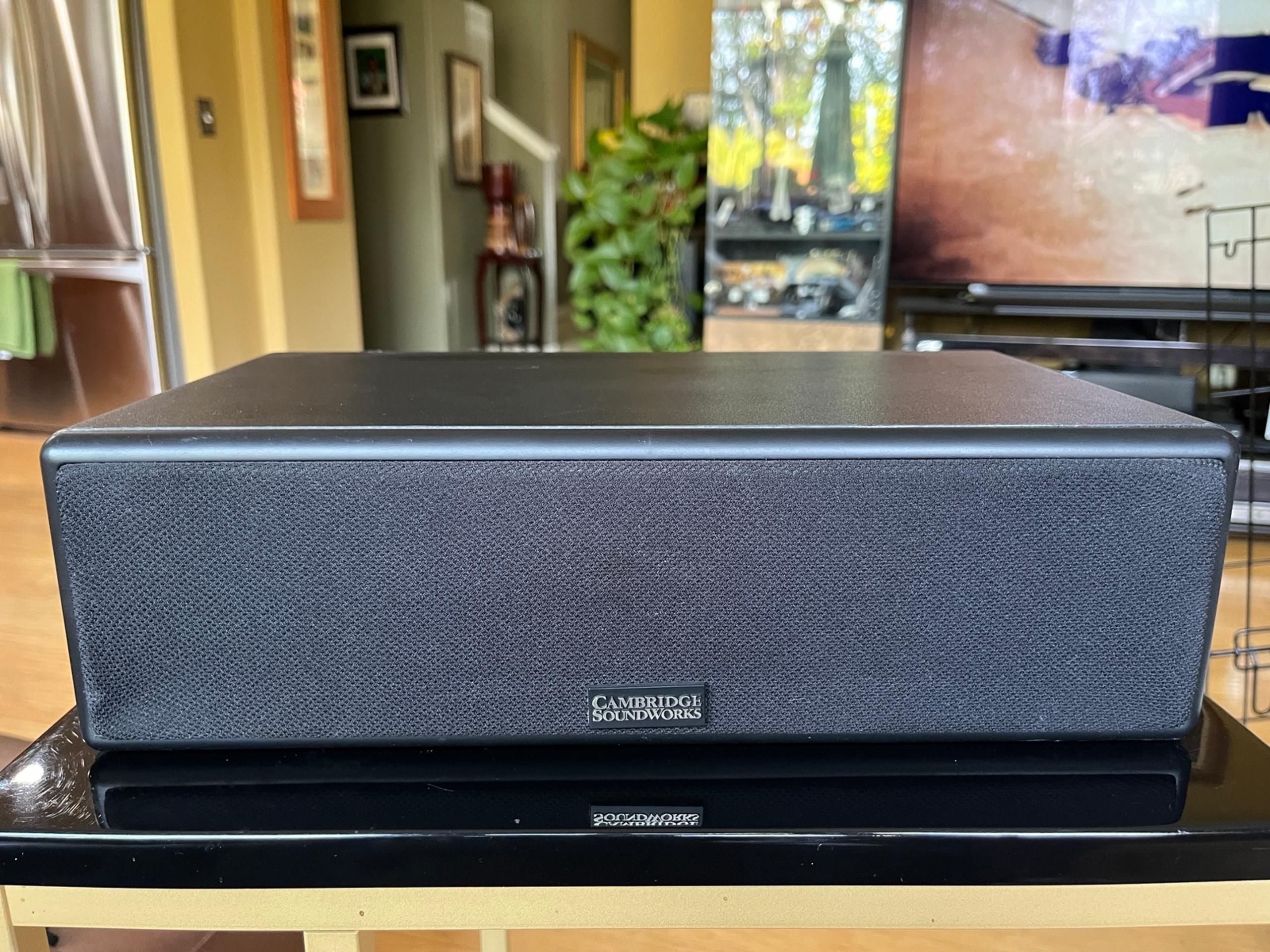 Cambridge Soundworks Center Channel II Speaker by Henry Kloss 8 ohms
