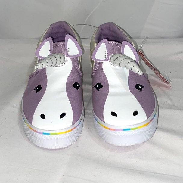 NWT Rare Vans Archer Slip-On Unicorns 6
