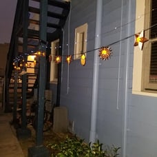 Solar String Lights Outdoor Star Moon Sun 13Ft 153In Led Solar Powered