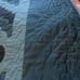 Amish made 89” x 84” in teals and greens