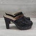 Vintage L.E.I Anetteco Clogs Heels Y2K Shoes sz 11
