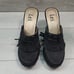 Vintage L.E.I Anetteco Clogs Heels Y2K Shoes sz 11
