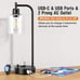 able Lamps for Bedrooms Set of 2 - Fully Dimmable Bedside Lamps with