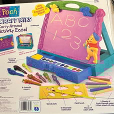 90s Mattel Pooh Activity Easel