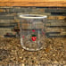 Anthropologie strawberry icon juice glass