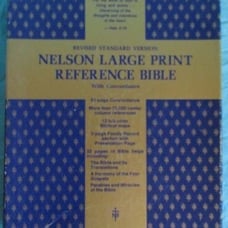 Antique Nelson Reference Bible