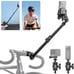 Bike Selfie Stick Handlebar Mount with Phone Clip