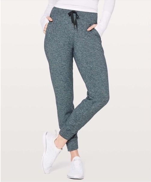 Lululemon Ready To Rulu Pant 29 size 4 Heathered Nocturnal Teal/Nocturnal Teal