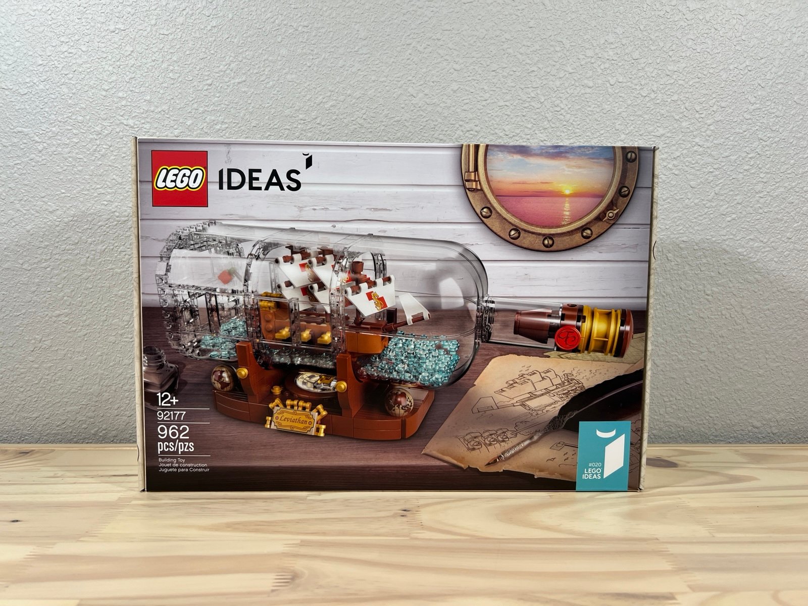 NEW Lego ideas 92177 Ship in a Bottle 962 pcs