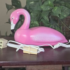 1980s Flamingo telephone EXTREMELY RAIR collectible vintage designer decor