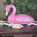1980s Flamingo telephone EXTREMELY RAIR collectible vintage designer decor