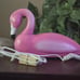 1980s Flamingo telephone EXTREMELY RAIR collectible vintage designer decor
