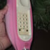 1980s Flamingo telephone EXTREMELY RAIR collectible vintage designer decor