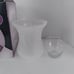 Scentsy White Crackle Tulip Shade Lampshade Collection Wax Warmer Replacement