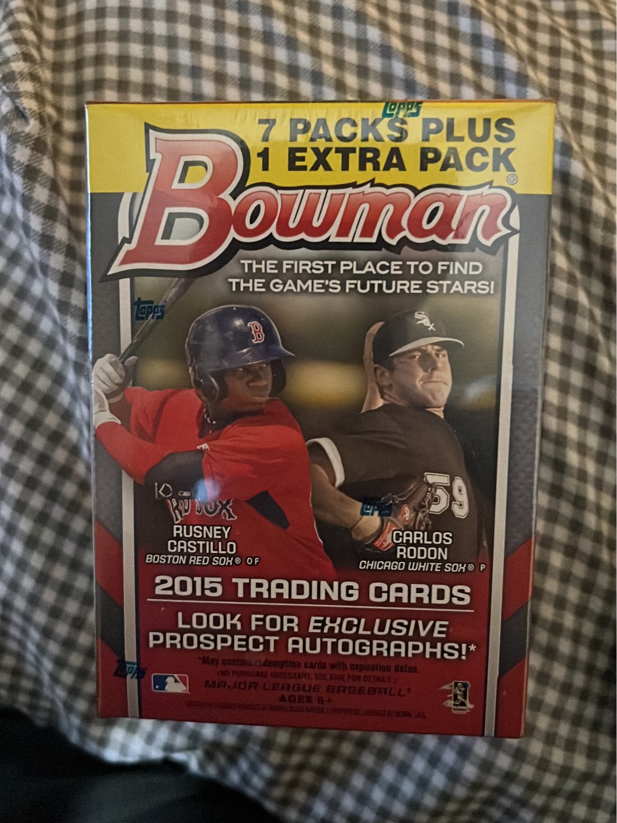 2015 bowman hobby box unopened