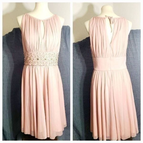Jessica H Pink Evening Dress Size 10