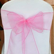 25 Chair Cover Bow Sash