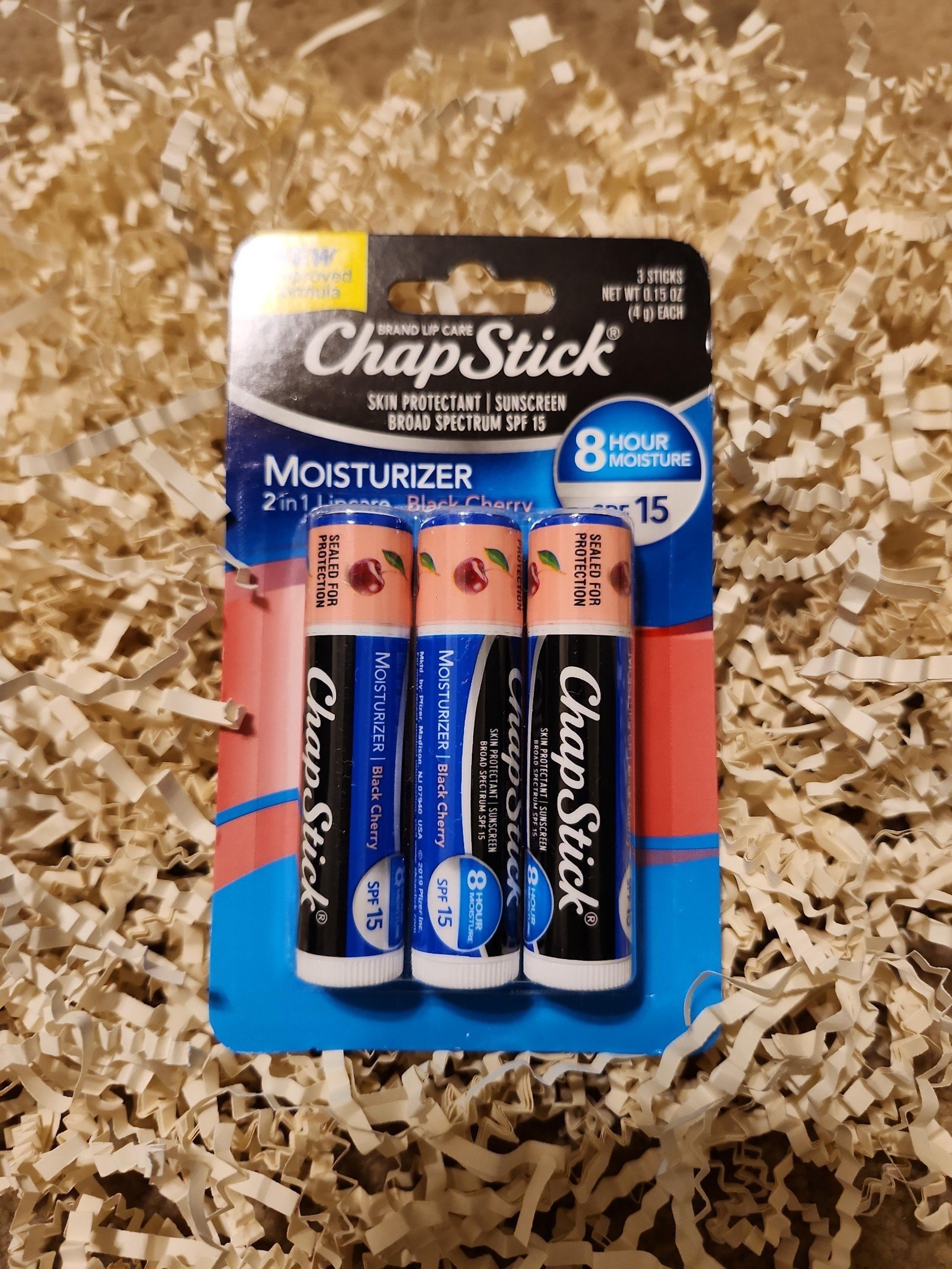 Black Cherry pack Chapstick
