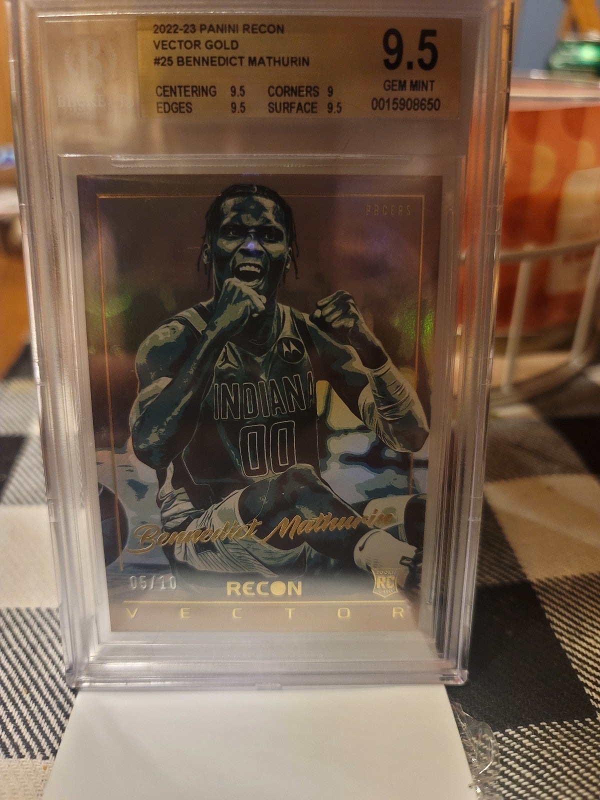 Benedict mathurin /10 bgs 9.5 POP1