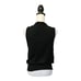 Christian Dior Black & White Button-up Vintage Sweater Vest w/ Pockets, Size M