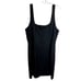 Banana Republic Factory A-LINE MINI DRESS Womens Size 12 Tall Black NEW NWT