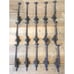 15 RUSTIC Hooks Hall Tree Wall Hook Ornate Coat CAST IRON Victorian Wall Fancy
