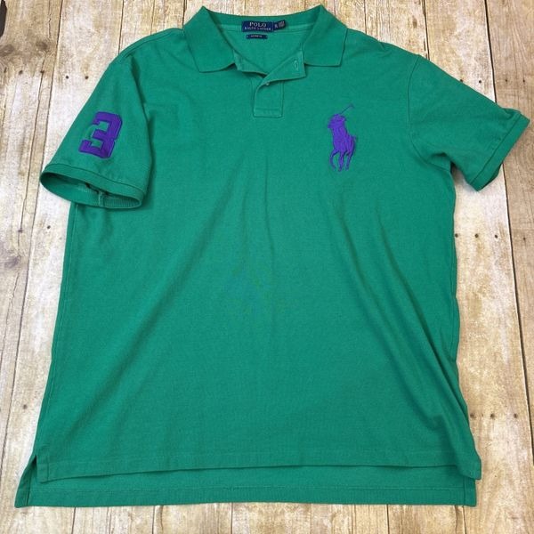 Polo Ralph Lauren Custom Fit Big Pony Polo Shirt XLShort Sleeve Rugby Shirt
