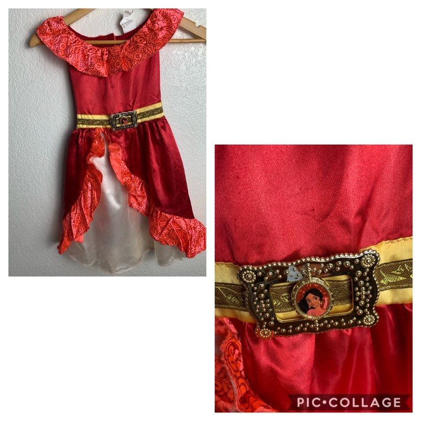 Elena of avalor girls costume 4/6X