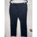 Eileen Fisher Organic Cotton Front Patch Pocket Tapered Leg Pants Black 8 Petite