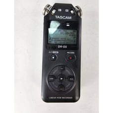 Tascam DR-05 Linear PCM Recorder Black VG WORKS