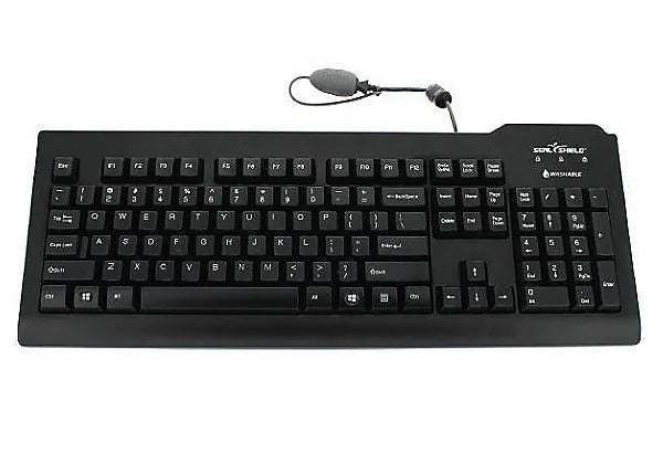 Seal Shield SSKSV208UK Silver Seal Waterproof USB Keyboard Dishwasher Safe!