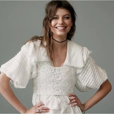 Free People Caught Me Crochet Brami Medium