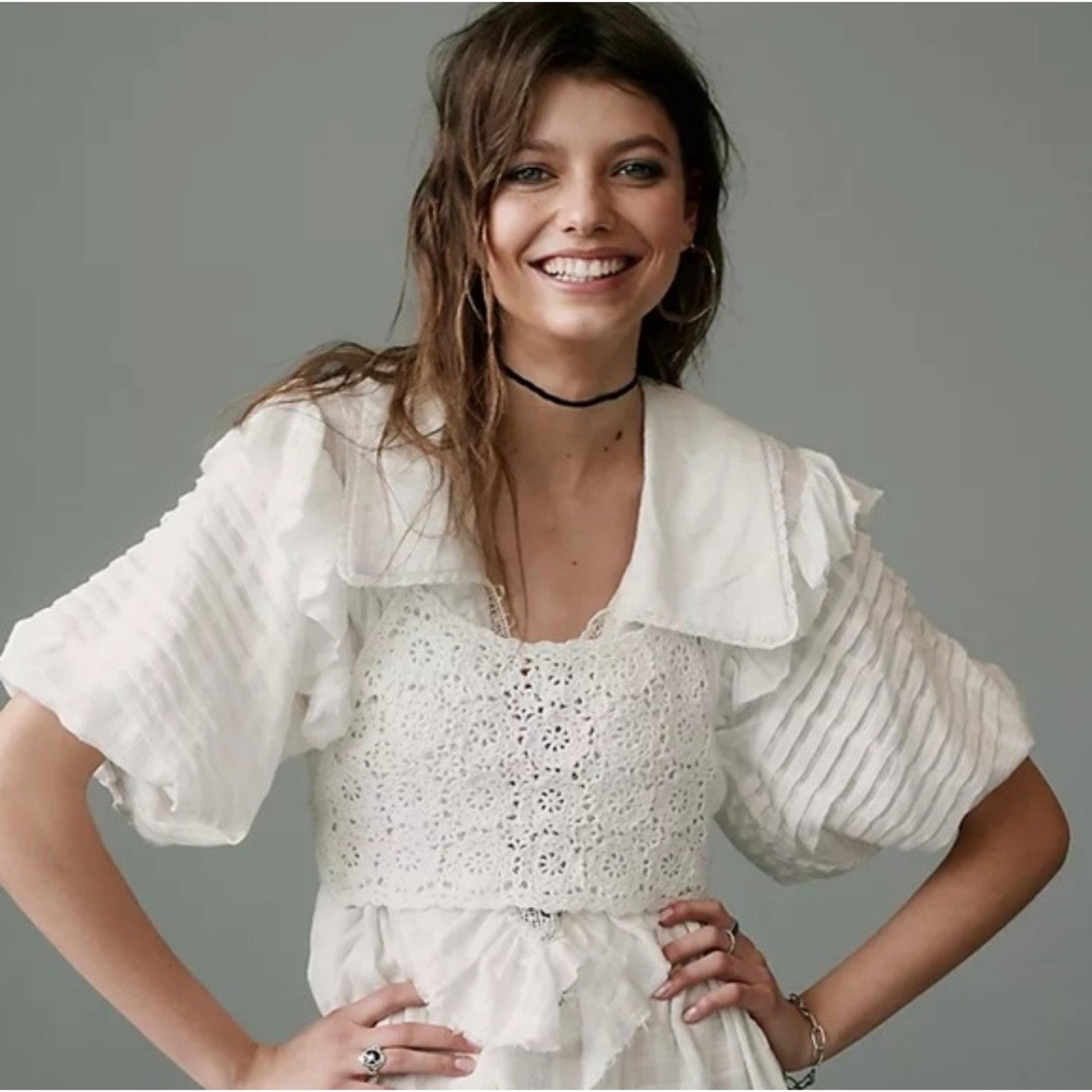 Free People Caught Me Crochet Brami  Medium