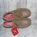 TWISTED X NWT The Original Chukka Driving Moc Bomber Brown Mens Size 9.5 W