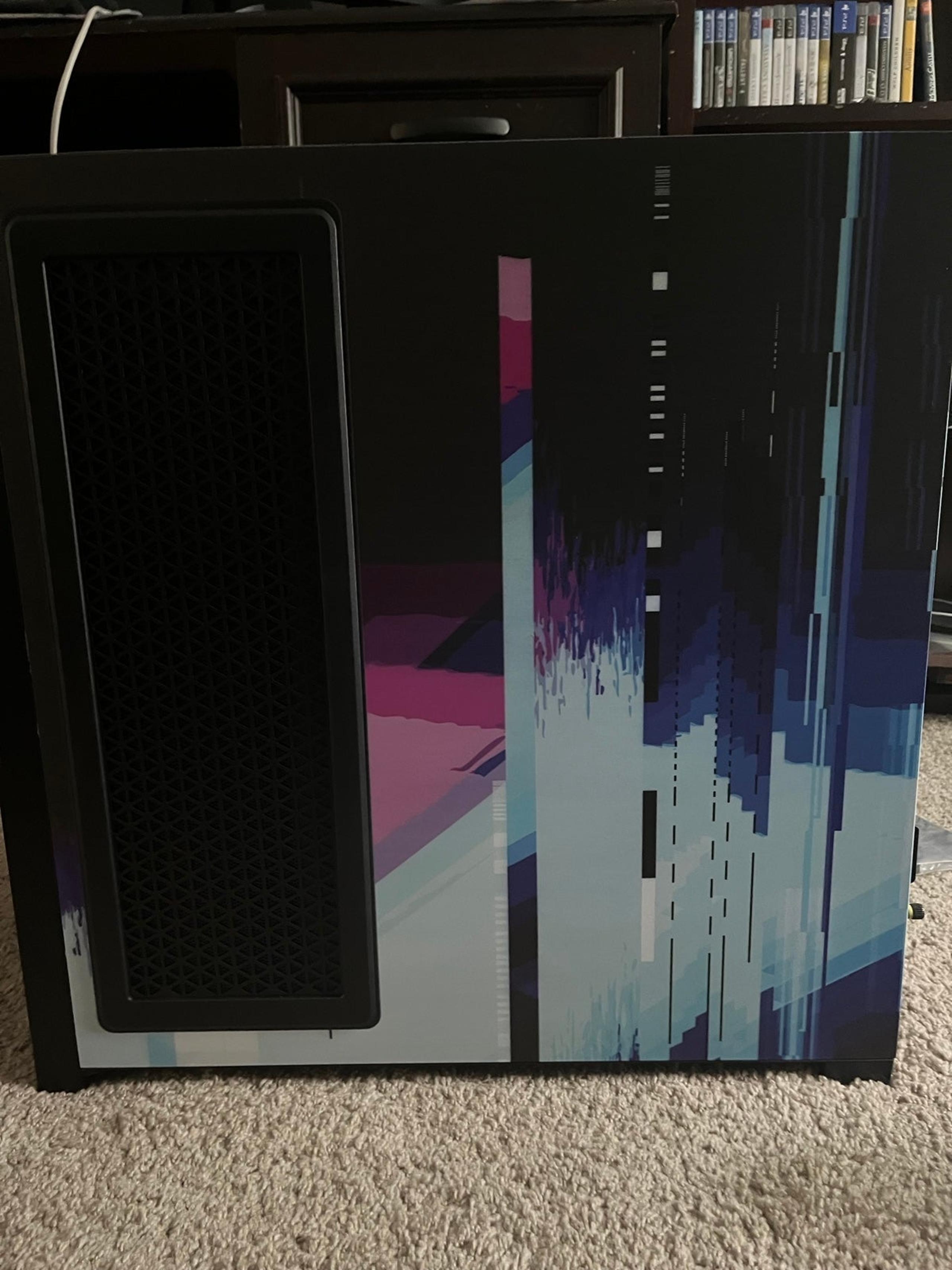 iCUE 5000X RGB SIGNATURE SERIES Mid-Tower Smart Case — Glitch Edition