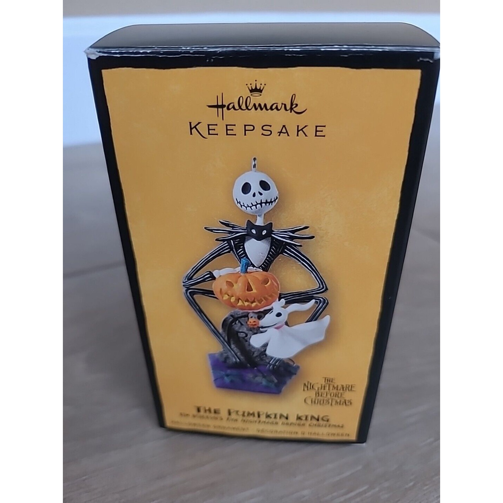 Hallmark Nightmare Before Christmas Jack Skellington The Pumpkin King Ornament