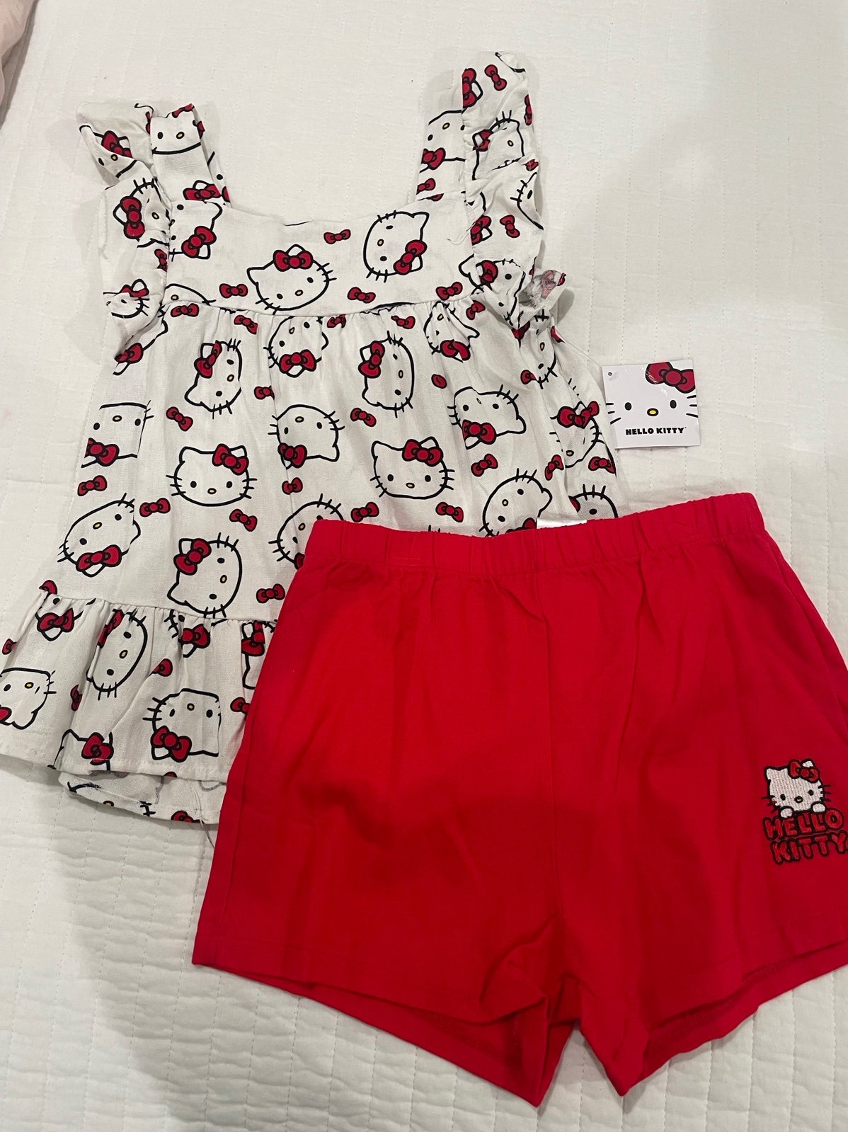 Hello Kitty Short Set Size 10 Girls