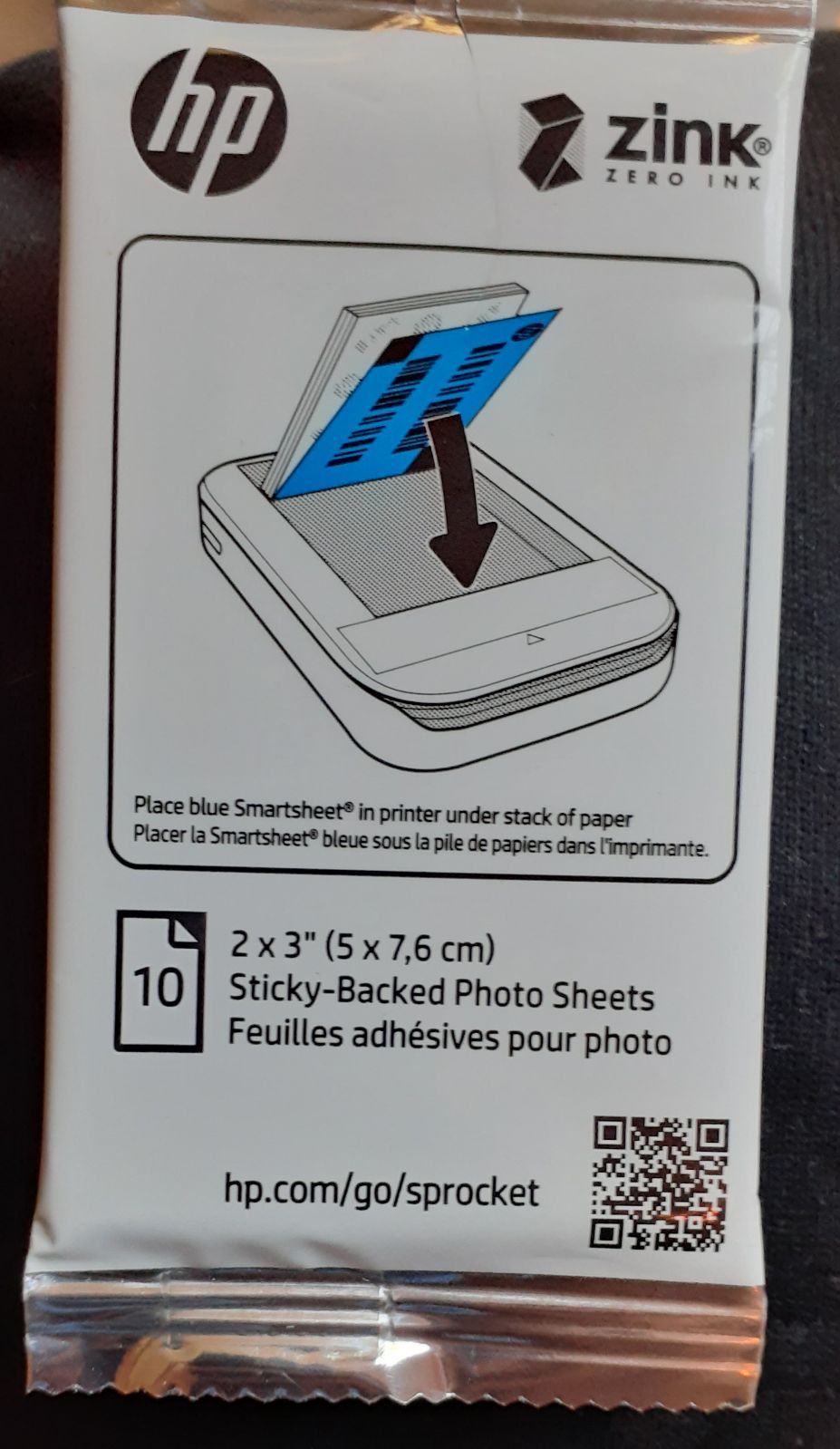 HP sprocket 2-in-1 camera
