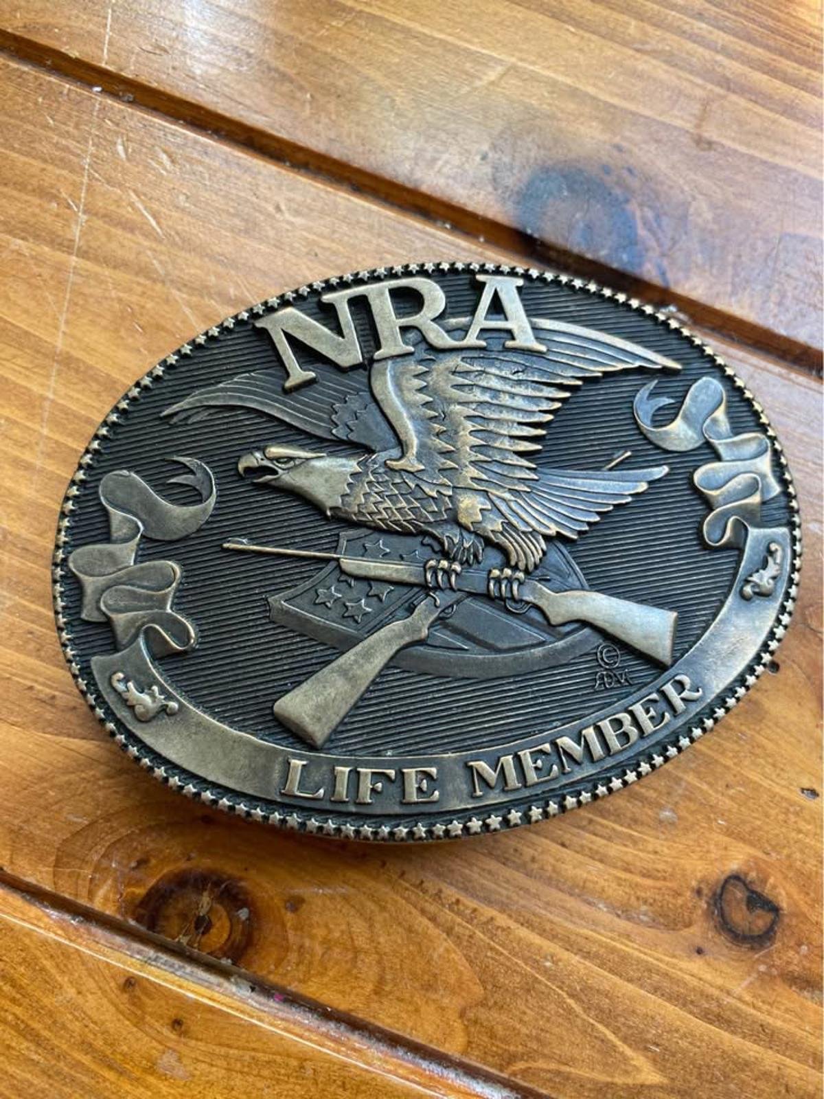 Vintage Collectors Edition NRA Belt Buckle