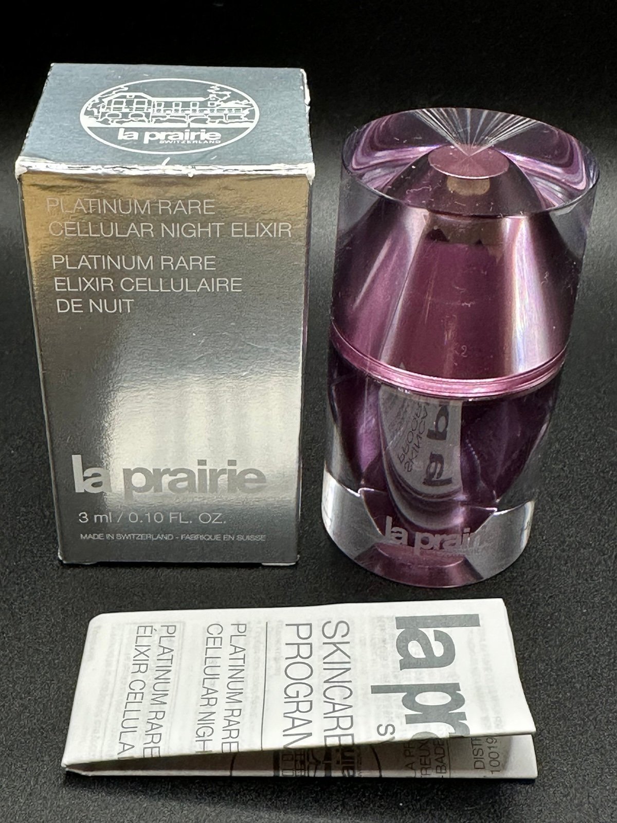 la prairie platinum rare cellular night elixir 3ml