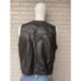Camel Branded Garments INC Black Leather Vest Size L