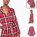 Vs Flannel romper Vs faux fur slipper LG