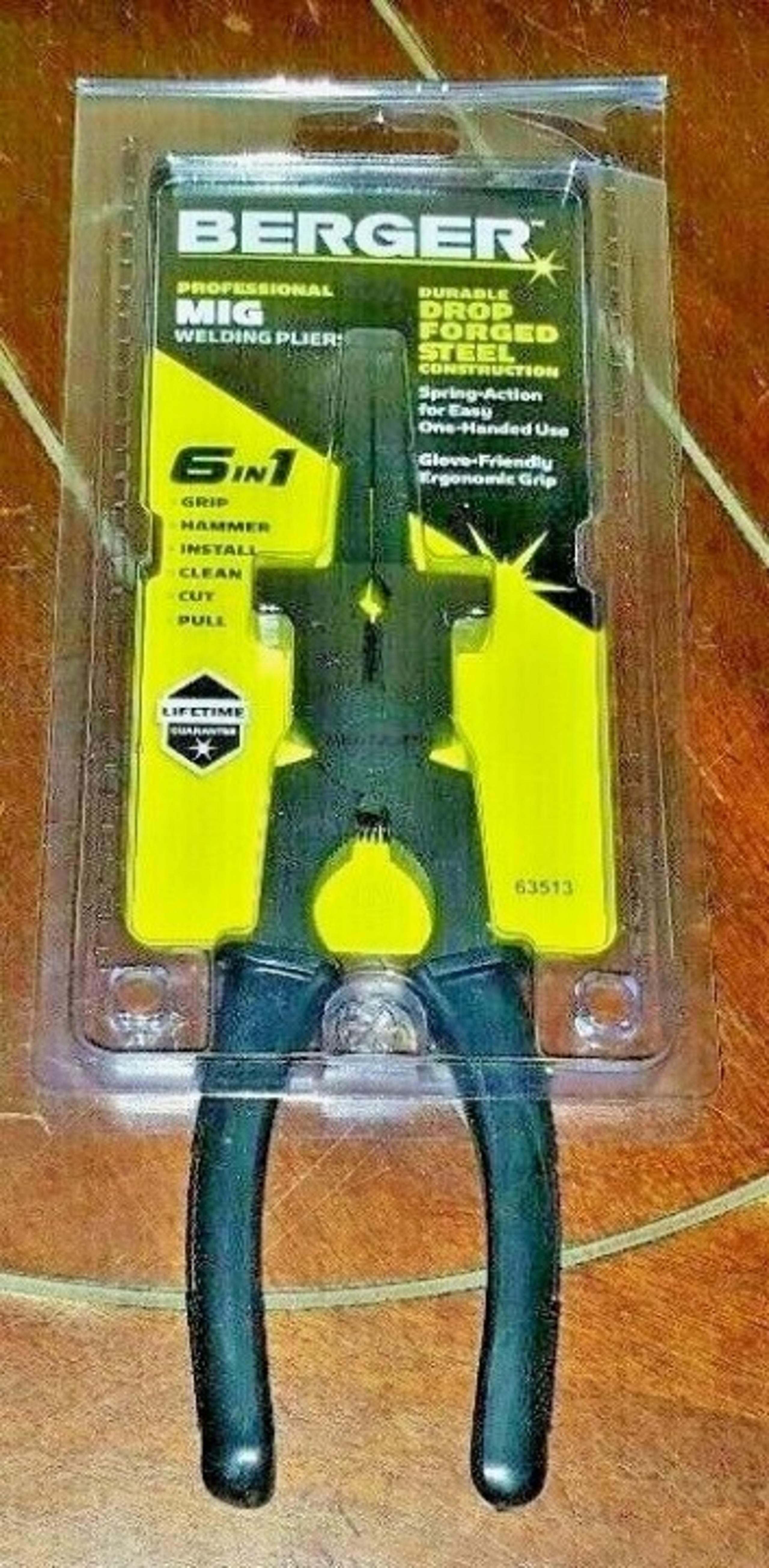 New 6-in-1 MIG Welding Pliers Berger Professional