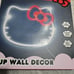 Hello Kitty Glowing Light Up Wall Decor LED USB Powered Red & White Lights