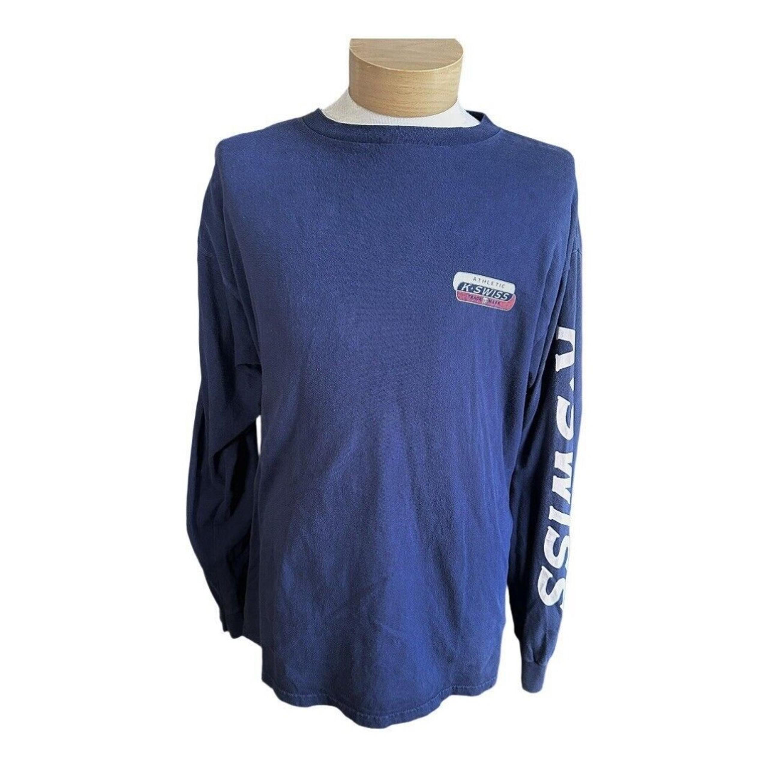 Vintage 90’s K Swiss Long Sleeve T Shirt